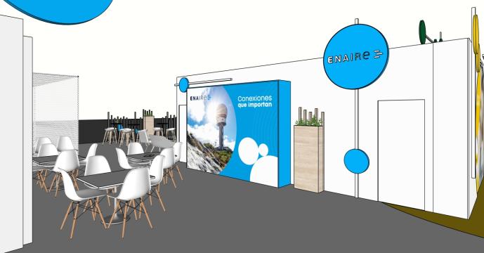 ENAIRE expondrá en Fitur 26 su plataforma EYWA de monitorización del estado de la red y un espacio para la actividad con drones