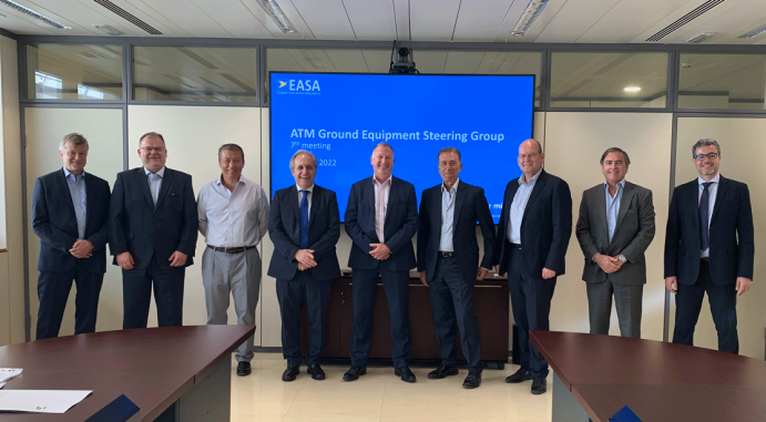 ENAIRE hosts the last meeting of the EASA experts steering group providing strategic advice for the definition of the new European regulation for the certification of air traffic management systems of the Single European Sky