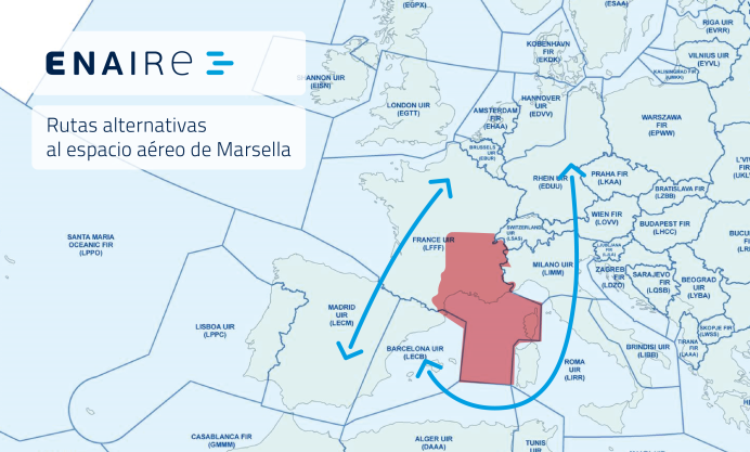 The butterfly effect of a strike at the Control Centre in Marseille