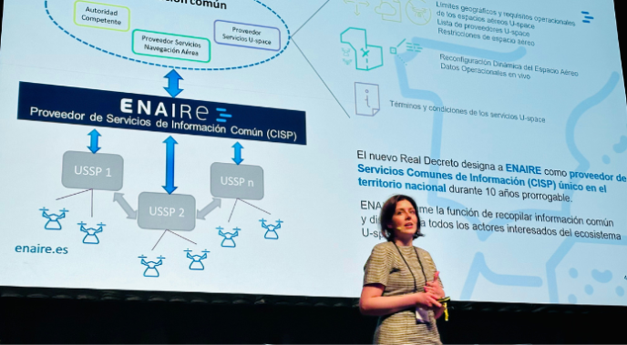 ENAIRE expone su experiencia en la integración de drones y servicios U-space en el II Congreso Aeroespacial de Canarias