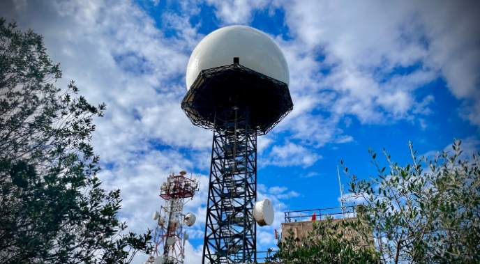 ENAIRE renueva con tecnología 3D el radar de Randa, clave para el control del tráfico aéreo en Baleares