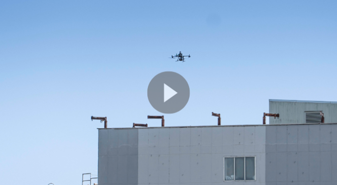 Vuela con éxito un dron  con suministros médicos entre dos hospitales madrileños